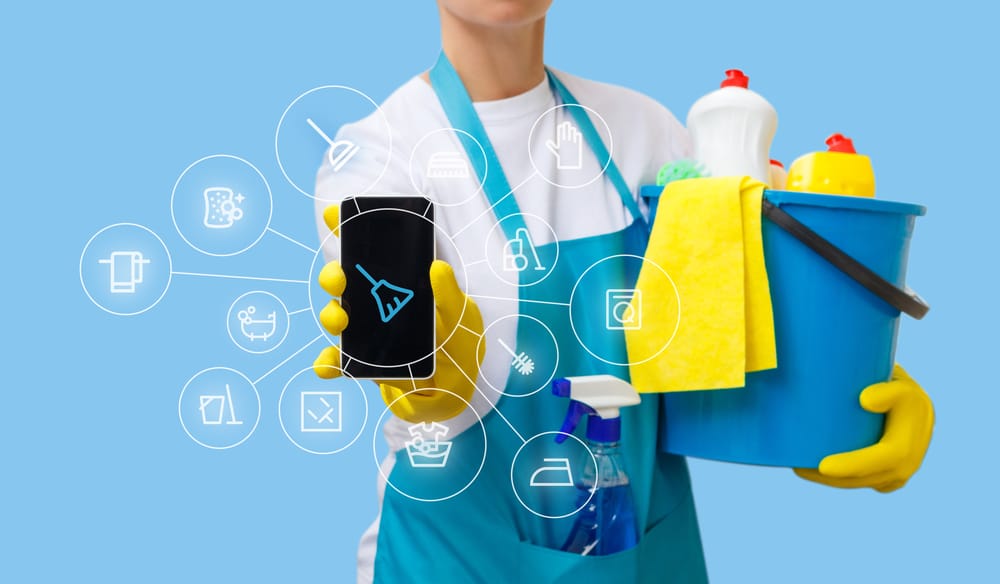 Top 5 Benefits Of Using A Cleaning Management App 