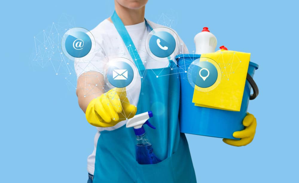 Where can I find a highly reliable cleaning business scheduling app
