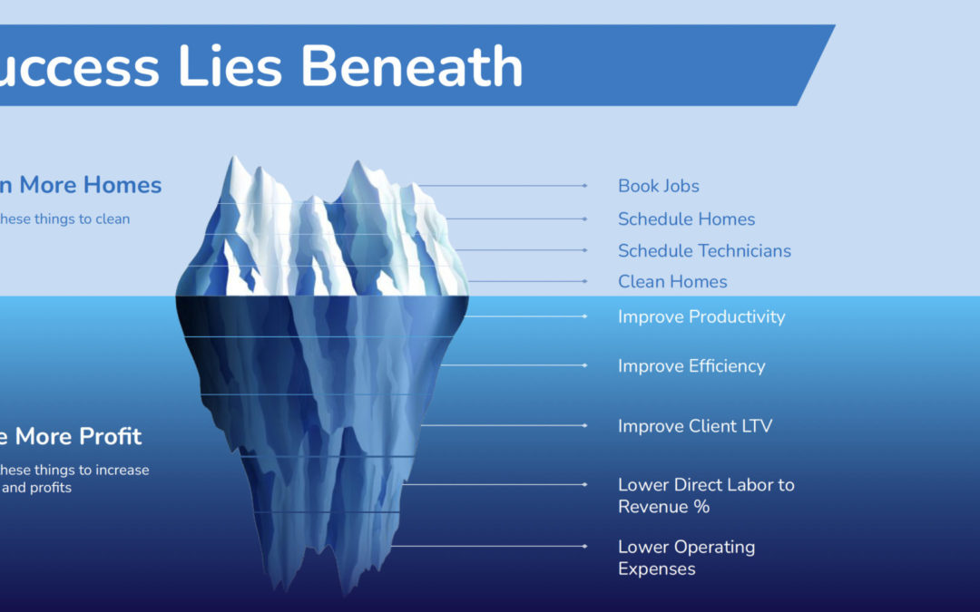Cleaning Business Success lies beneath the surface.